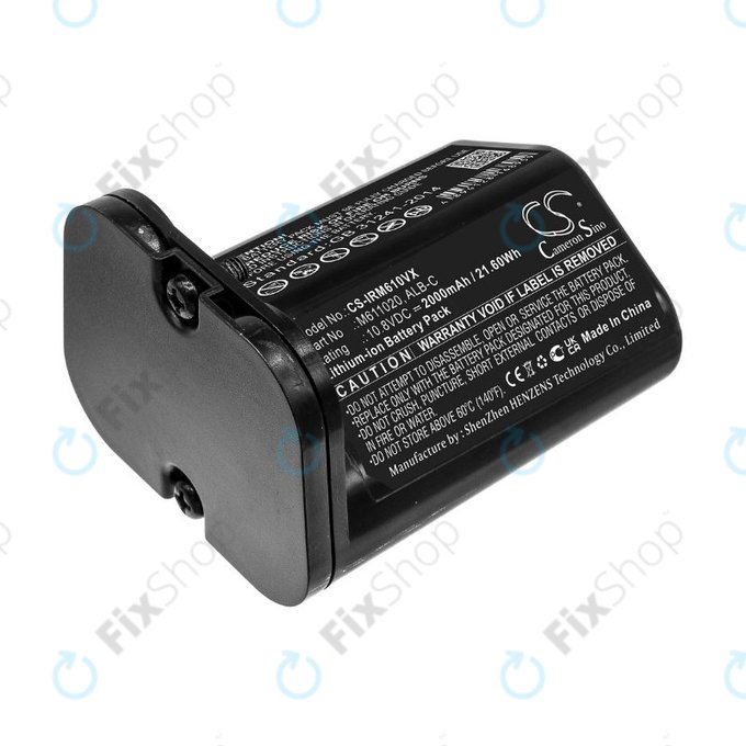 Bateria do iRobot Braava jet m6, ALB-C, M611020, Li-Ion, 10,8V 2000mAh, HQ