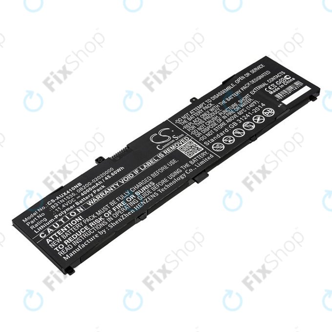 Bateria do Asus UX310, UX310UAK, UX410UQ, 4000mAh, Li-Pol, 11.4V, B31N1535, HQ
