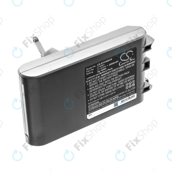 Bateria do Dyson V8, 215681, PM8-US-HFB1497A, Li-Ion, 21,6V 2600mAh, HQ