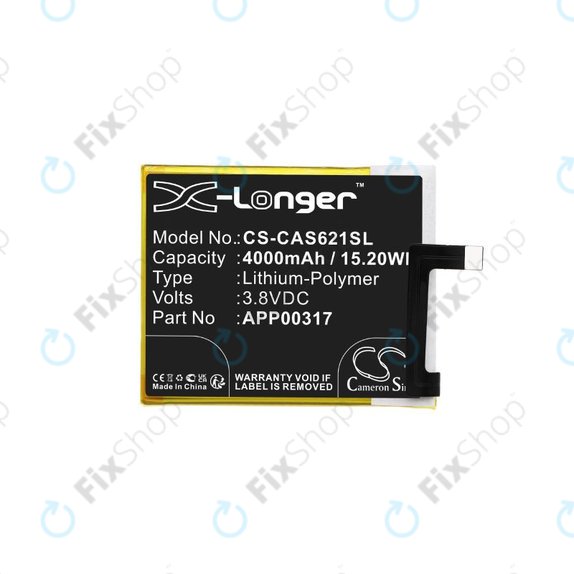 Bateria do Caterpillar S62 Pro, APP00317, 4000mAh, HQ
