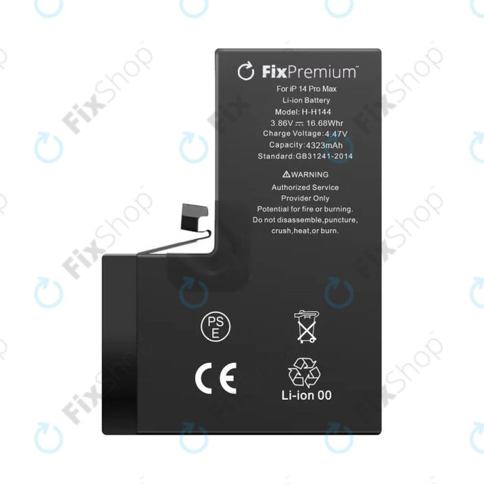 Bateria dla iPhone 14 Pro Max, 4323mAh, DIAGNOSTIC