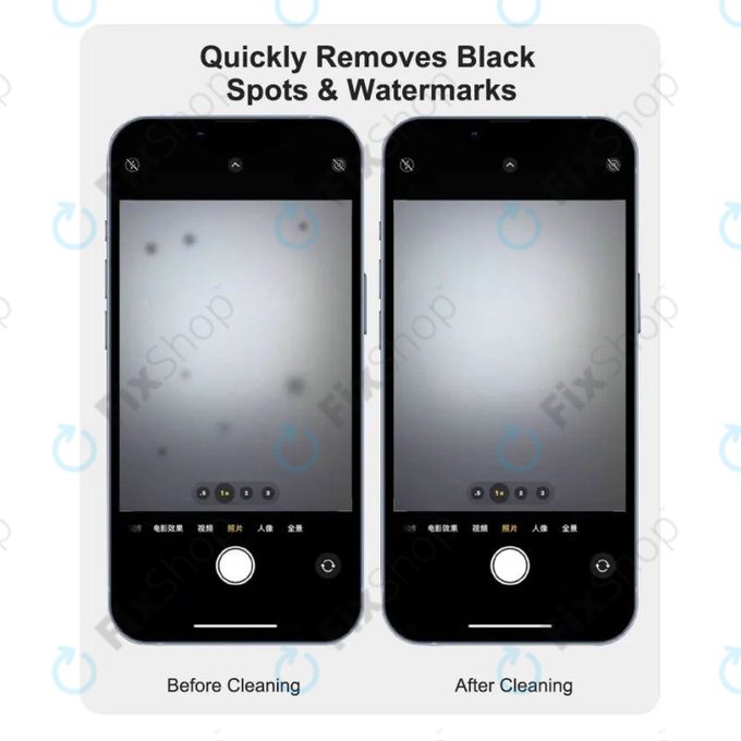 Black spot camera liquid cleaner, 500ml, FixPremium