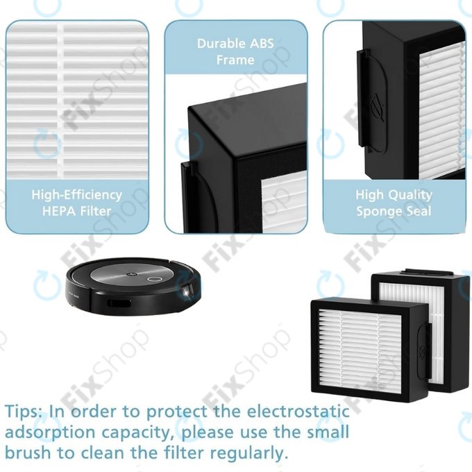 Filtr HEPA do iRobot Roomba e-series, i-series, j-series, 3 szt.
