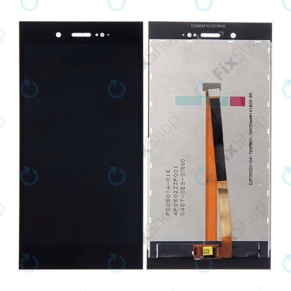 Wyświetlacz do Blackberry Z3, Ekran dotykowy bez ramki, TFT