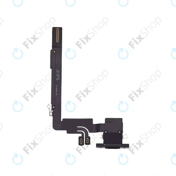 Złącze ładowania z taśmą flex do iPhone 16 Pro Max, Black Titanium