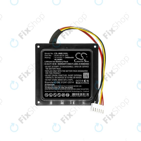 Bateria do JBL PartyBox 100, SUN-INTE-260, 3400mAh, HQ