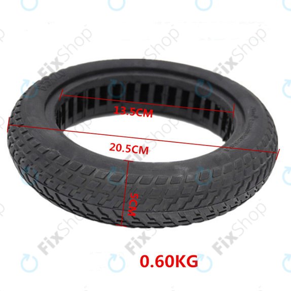 Wytrzymala solidna opona bezdetkowa do Xiaomi Mi Electric Scooter 1S, 2 M365, Essential, Pro, Pro 2, Czarny, Black