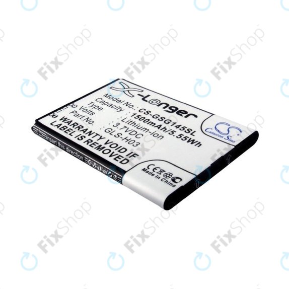 Bateria do Gigabyte GSmart G1345, 1500mAh, Li-Ion, 3.7V, GLS-H03, HQ