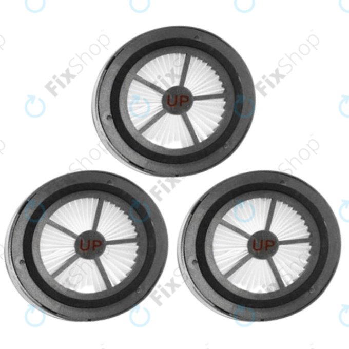 Filtr HEPA do Proscenic P10, P11, U11, 3 szt., Czarny, Black