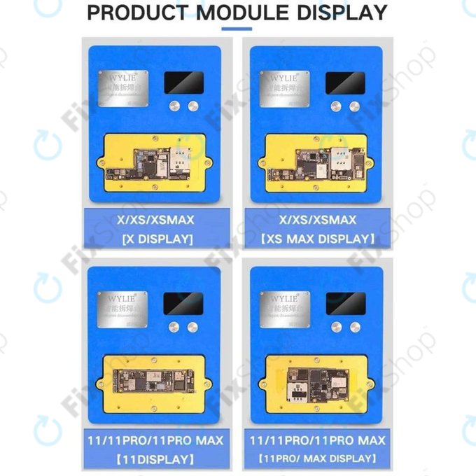 Platforma podgrzewająca do napraw płyt głównych iPhone X, XS, XS Max, 11, 11 Pro, 11 Pro Max, Wylie K85