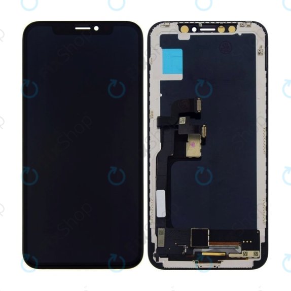 Wyświetlacz In-Cell dla iPhone X, Ekran dotykowy z ramką, FixPremium