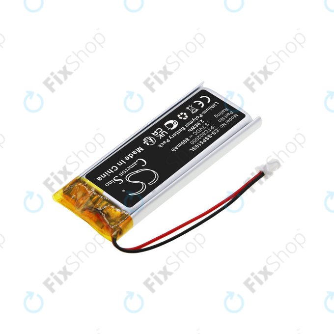 Bateria do Sena Gt-Air II, J-Cruise II, Shoei Neotec II, SRL-01, SRL2, 800mAh, Li-Pol, 3.7V, PTC802050, HQ