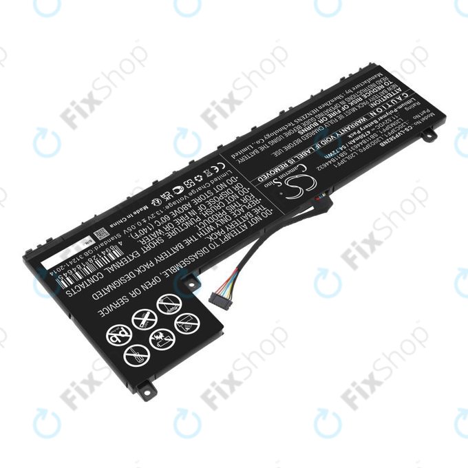 Bateria do Lenovo IdeaPad 5 Pro 14ITL6, 4750mAh, Li-Pol, 11.52V, L20C3PF1, HQ