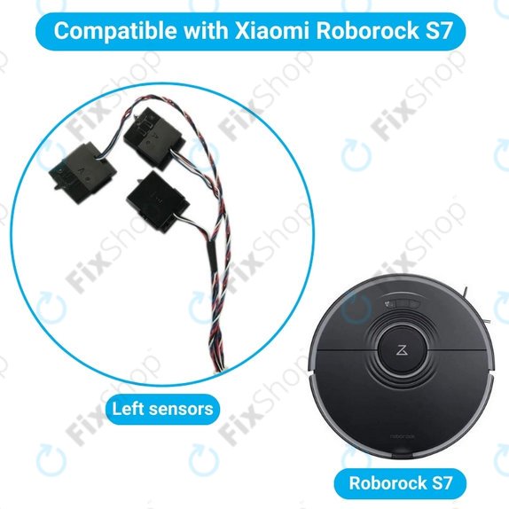 Czujnik upadku do Xiaomi Roborock S7, Lewy