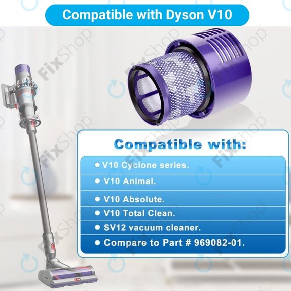 Filtr przeciwpyłowy do Dyson V10