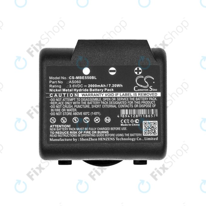 Bateria do Imet BE5500, 2000mAh, Ni-MH, 3.6V, AS060, HQ