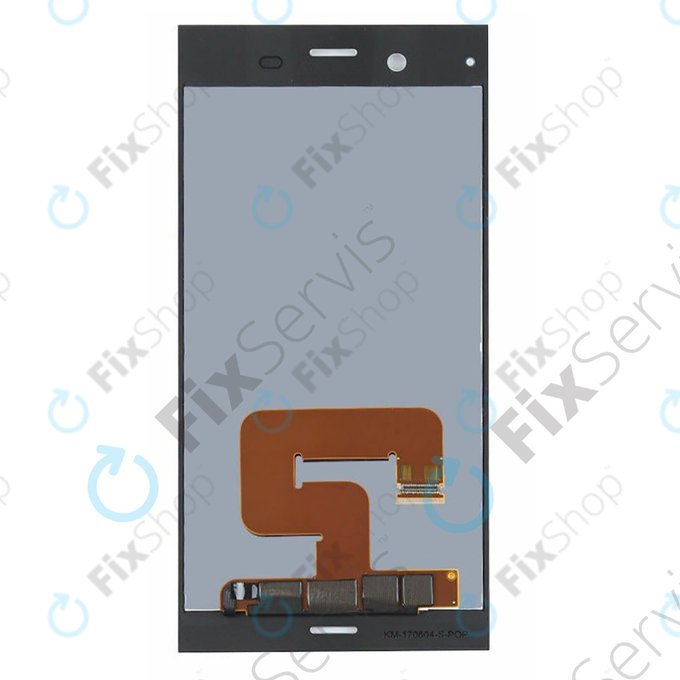 Wyświetlacz do Sony Xperia XZ1 G8341, Ekran dotykowy bez ramki, Czarny, Black, TFT