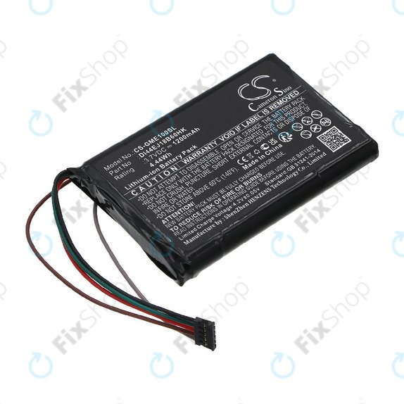 Bateria do Garmin Edge 1000, Explore, 1200mAh, Li-ion, 3.7V, DI44EJ18B60HK, HQ