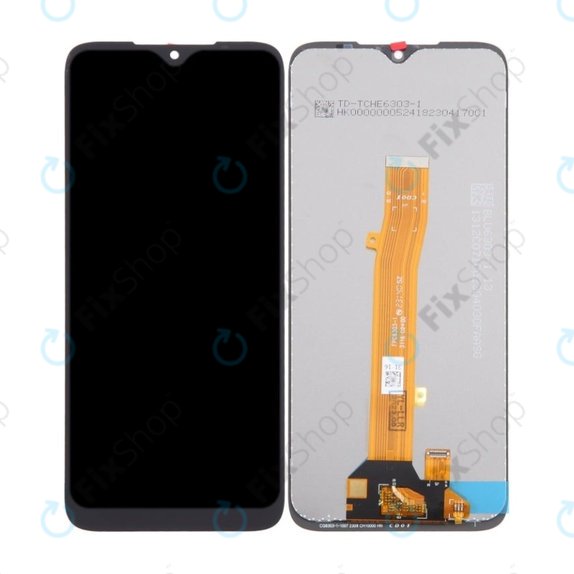 Wyświetlacz do Nokia C12, Ekran dotykowy bez ramki, TFT