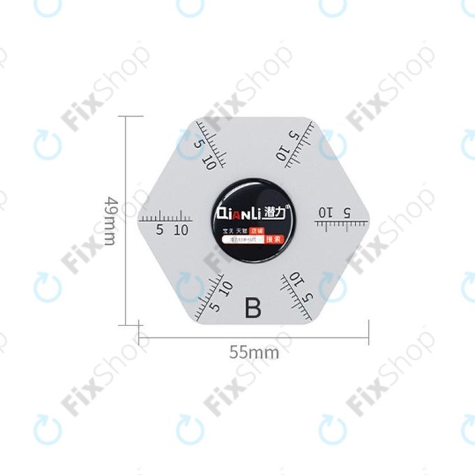 Metal Pry Narzędzie, QianLi ToolPlus Hexagon