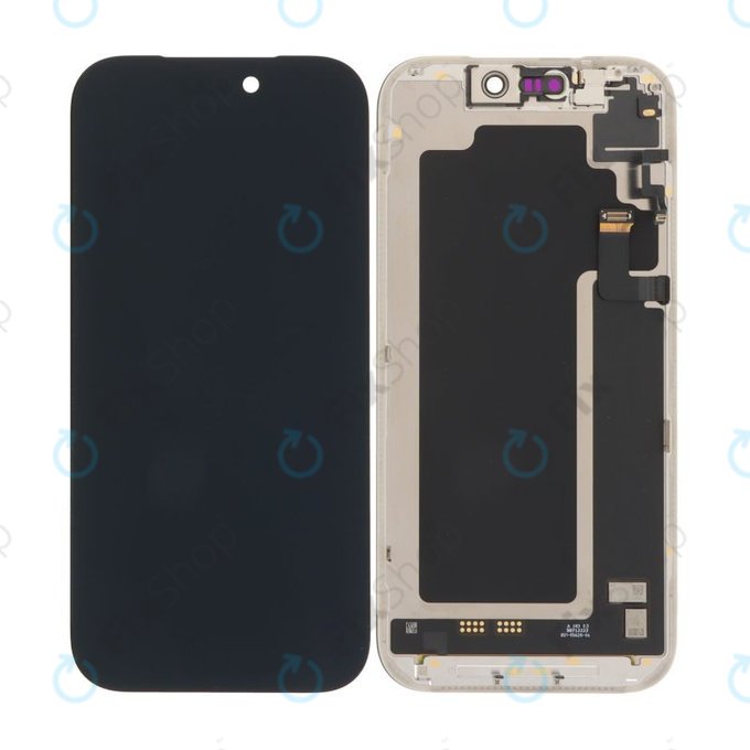 Wyświetlacz dla iPhone 17 Pro, Ekran dotykowy z ramką, Refurbished