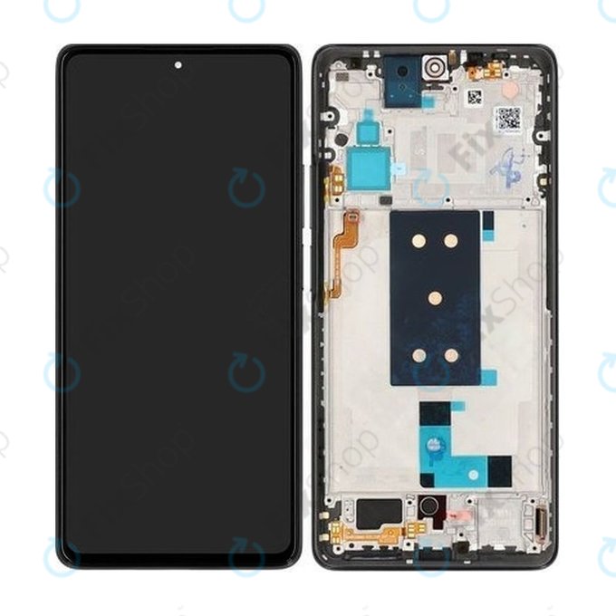 Wyświetlacz do Xiaomi 11T, Ekran dotykowy z ramką, 560004K11R00, Meteorite Gray, Genuine Service Pack
