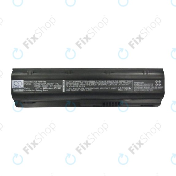 Bateria do HP Pavilion Envy 17-1001TX, 593553-001, 4400mAh, HQ