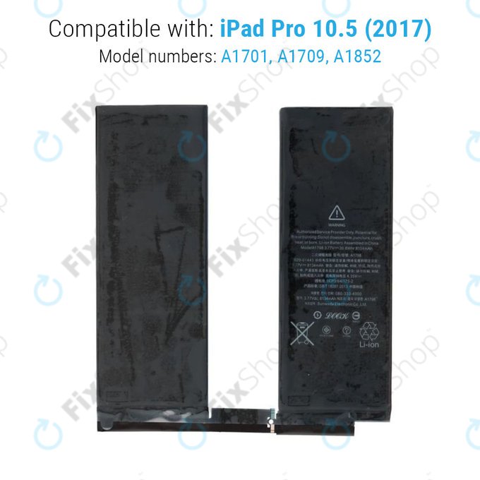 Bateria dla iPad Pro 10.5" (2017), 8134mAh