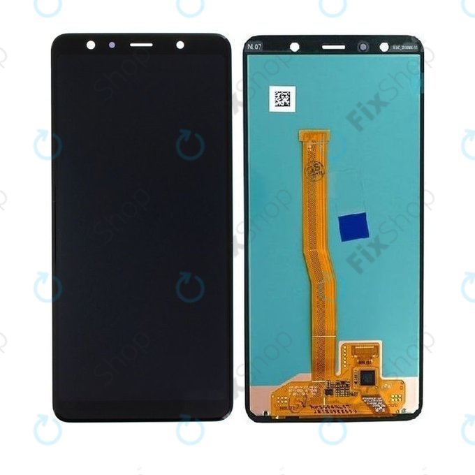 Wyświetlacz z ekranem dotykowym do Samsung A7 A750F (2018), GH96-12078A, Genuine Service Pack