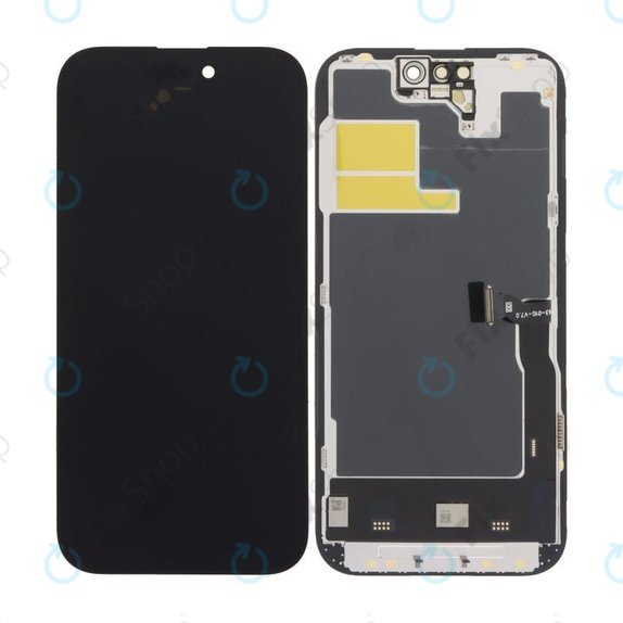Wyświetlacz Soft OLED dla iPhone 14 Pro, Ekran dotykowy z ramką, DIAGNOSTIC