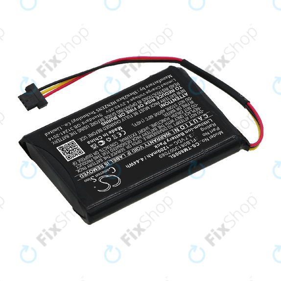 Bateria do TomTom One XL Traffic, XL 30 Europe 31, 1200mAh, Li-ion, 3.7V, FLB0813007089, HQ