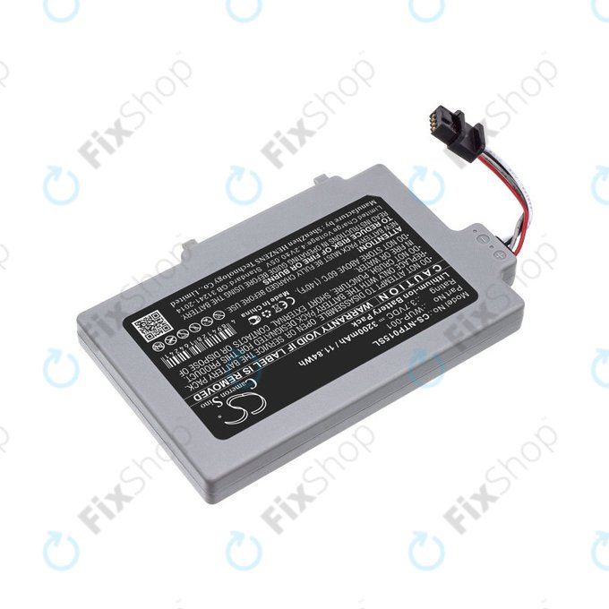 Bateria do Nintendo Wii U GamePad, 3200mAh, Li-Ion, 3.7V, WUP-001, HQ