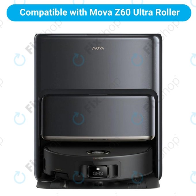 Zestaw części zamiennych do Mova Z60 Ultra Roller (1 para szczotek głównych, 2x Filtr, 2x Szczotka boczna, 2x Ściereczka mopująca, 2x Worek na kurz)