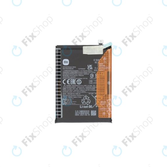Bateria do Xiaomi Poco M3 Pro, Redmi 10, Redmi Note 10 5G, BN5A, 5000mAh, 460200006L5Z, Genuine Service Pack