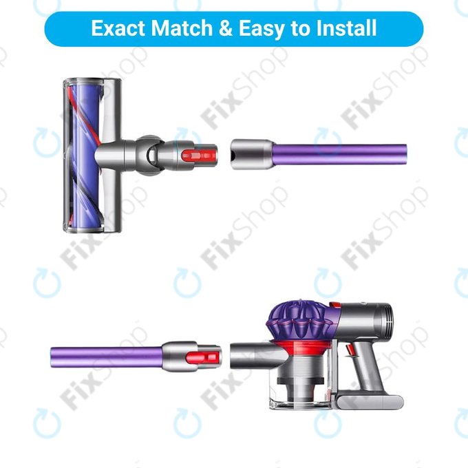 Rura ssąca do Dyson V-series, Outsize, Fioletowy, Purple