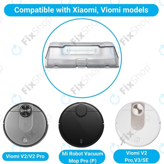 Pojemnik na kurz do Xiaomi Mi Robot Vacuum Mop Pro (P), Viomi V2 Pro, V3, SE