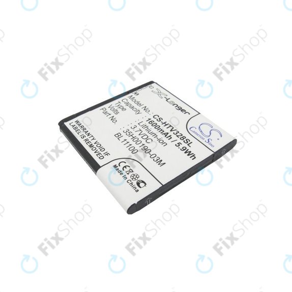 Bateria do HTC Desire X, Desire V, 1600mAh, Li-Ion, 3.7V, 35H00190-03M, HQ