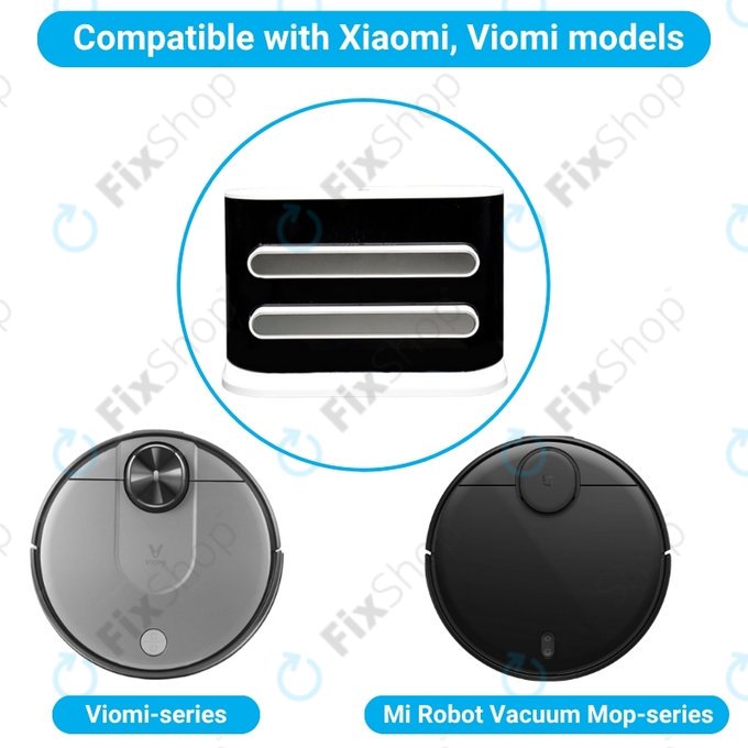Stacja dokująca do ładowania do Xiaomi Viomi V2, V2 Pro, V3, SE, Mi Robot Vacuum Mop-series, Biały, White