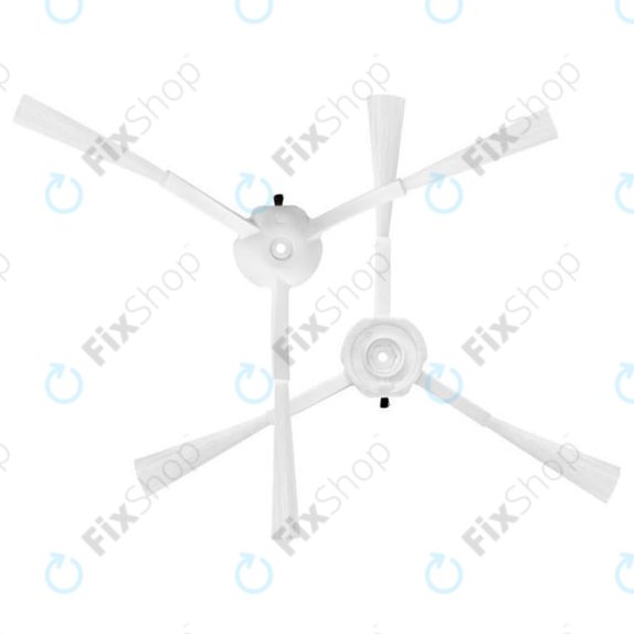 Szczotka boczna do Xiaomi Lydsto W2, 2 szt., Biały, White
