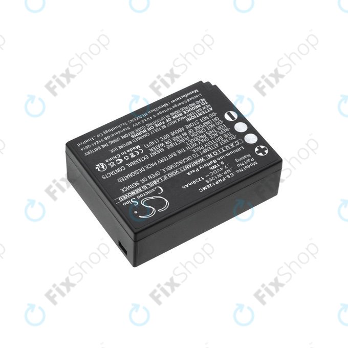 Bateria do Fujifilm Finepix Hs30, X-T30, 1230mAh, Li-Ion, 7.4V, NP-W126S, HQ