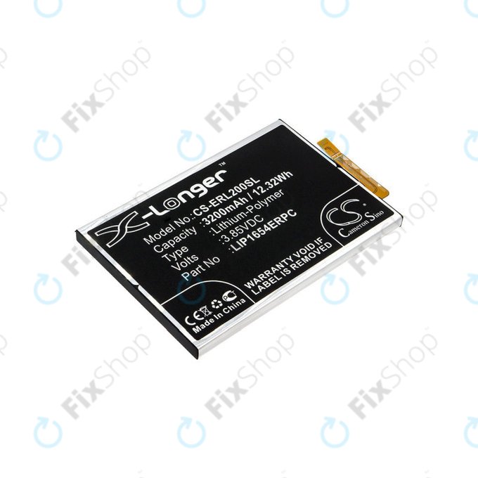 Bateria dla Sony Xperia L2, Sony H3311, 3200mAh, Li-Pol, 3.85 V, LIP1654ERPC, HQ