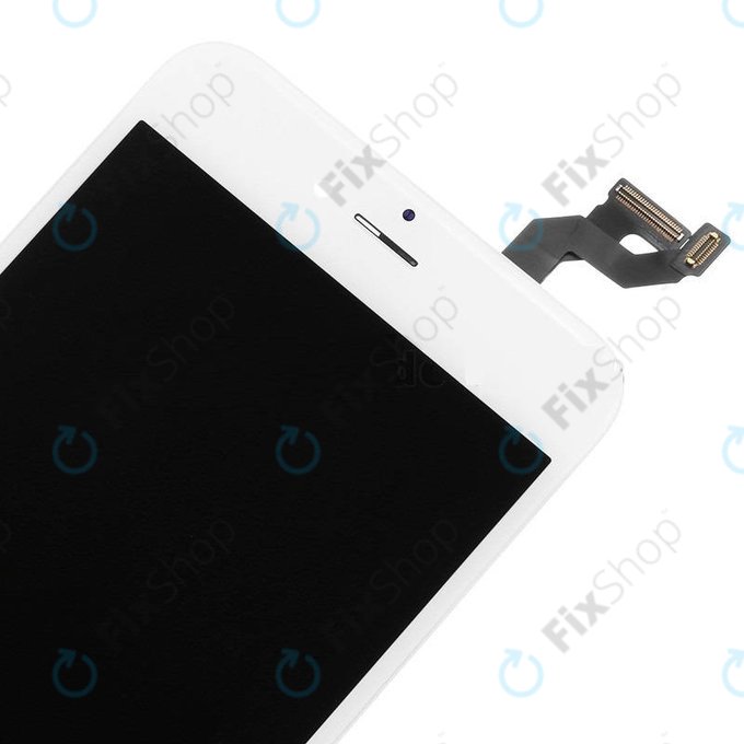 Wyświetlacz dla iPhone 6S Plus, White, Ekran dotykowy z ramką