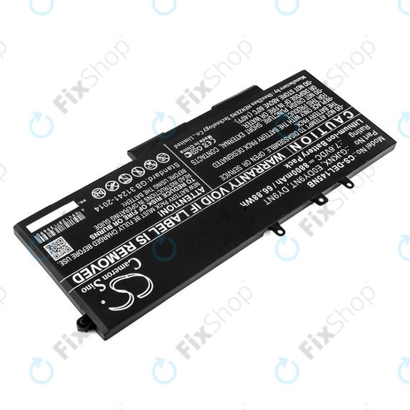 Bateria do Dell Latitude 14 5490, Latitude 14 5491, 8800mAh, Li-Ion, 7.6V, 00JWGP, HQ