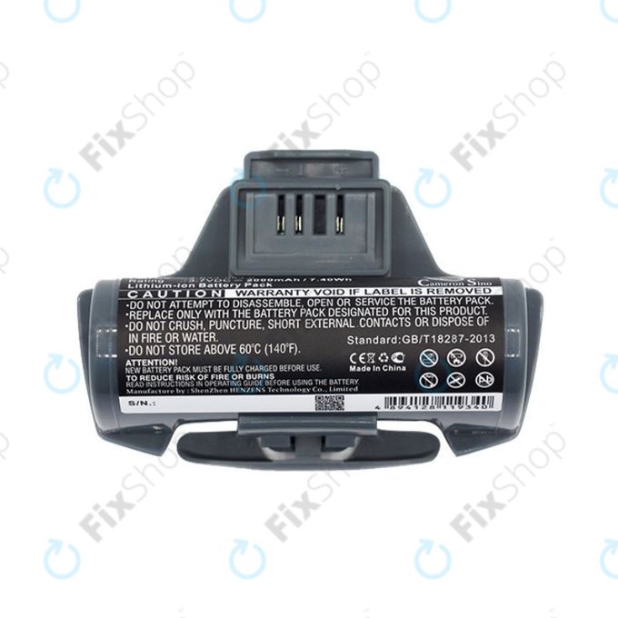 Bateria do Kärcher WV-seria, 4.633-083.0, 2.633-123.0, Li-Ion, 3,7V 2000mAh, HQ