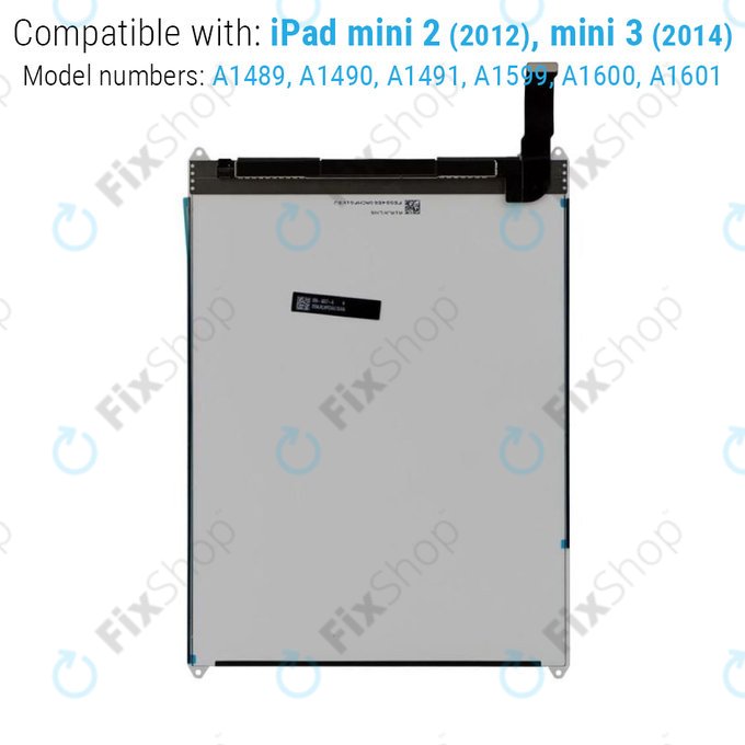 Wyświetlacz LCD dla Apple iPad Mini 2, Mini 3