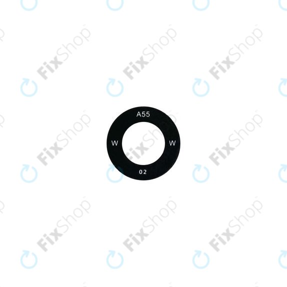 Szklo obiektywu tylnej kamery (W) do Samsung A55 A556B, GH64-09390A, Genuine Service Pack