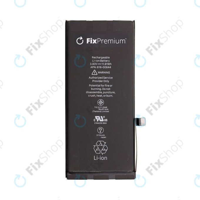 Bateria 10 Pack dla iPhone 11, 3110mAh, FixPremium