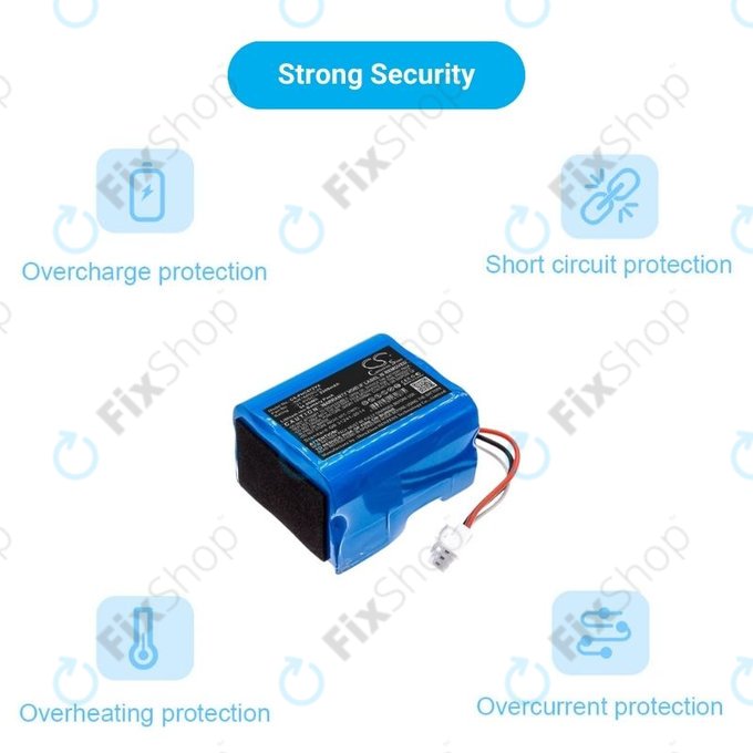Bateria do Philips SpeedPro, SpeedPro Aqua, INR18650C25, Li-Ion, 21,6V 2500mAh, HQ