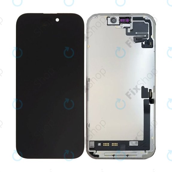 Wyświetlacz Soft OLED 120Hz dla iPhone 17, Ekran dotykowy z ramką, DIAGNOSTIC