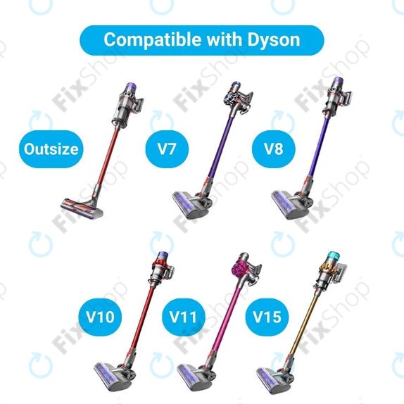Glowica Double Roller do Dyson V-series, Outsize